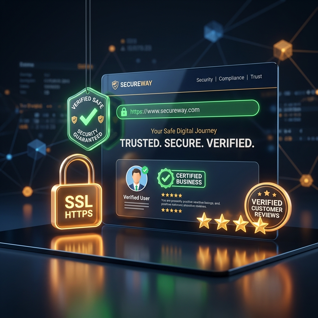 Elementos que transmiten seguridad y confianza en una web