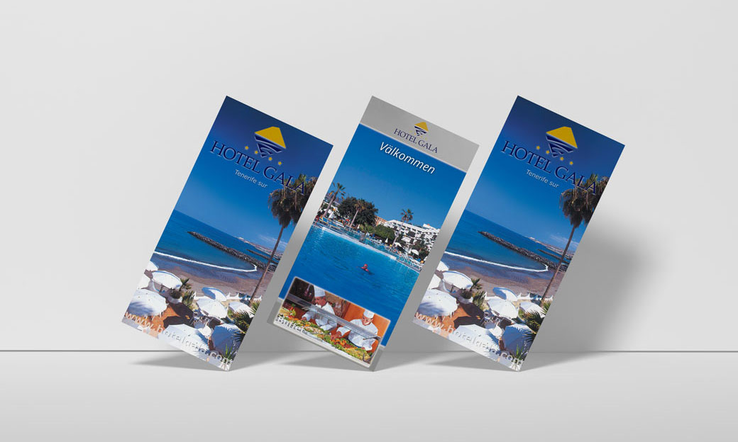 Gala – Folleto diseño e impresión