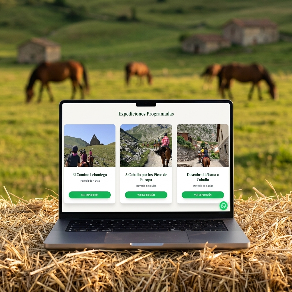 Aravalle Centro Ecuestre – mockup web